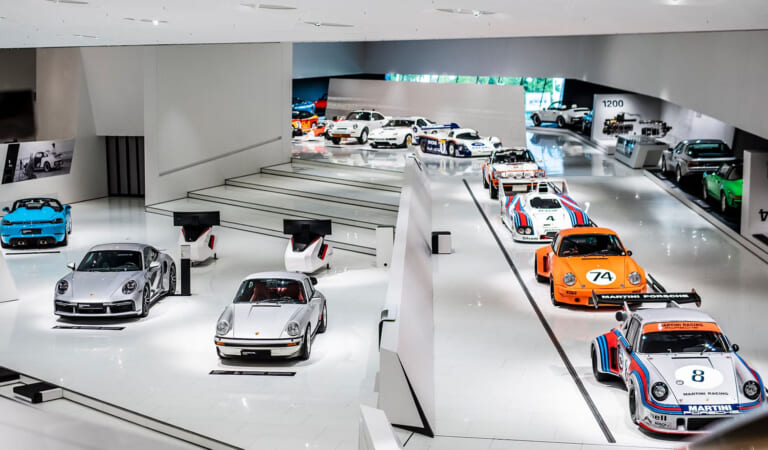 The largest collection of Porsche cars, and it isn’t even open to the public
