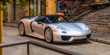 Never Driven Or Road Registered Porsche 918 ‘Weissach’ Spyder Heading To Auction