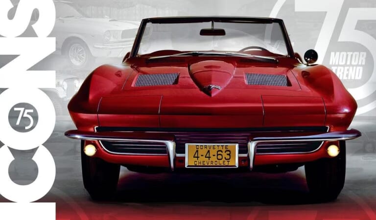 It’s Official! MotorTrend Names the Corvette the Most Iconic Car of the Past 75 Years