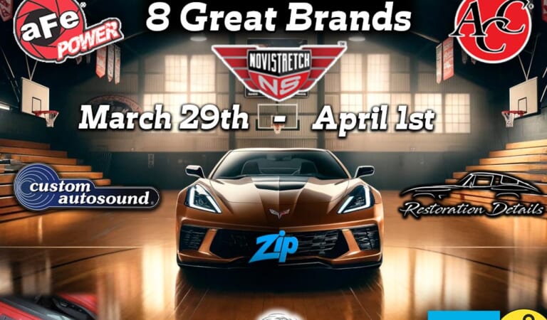 It’s a Slam Dunk! Don’t Miss Out on Zip Corvette’s Great Eight Sale!