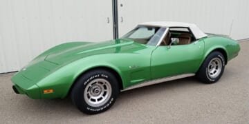 Corvettes for Sale: 1975 Corvette Convertible in Bright Green on eBay