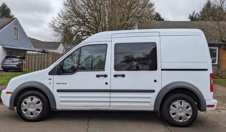 At $9,999, Is This Electric 2011 Ford Transit Connect A Good Deal?