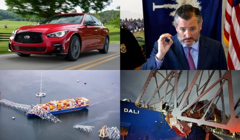 Baltimore Bridge Collapse, Ted Cruz’s Feelings Require Police Detail And More In This Week’s Best New Posts
