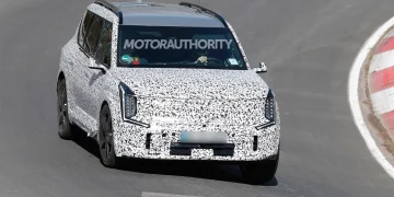 2026 Kia EV9 GT spied for first time