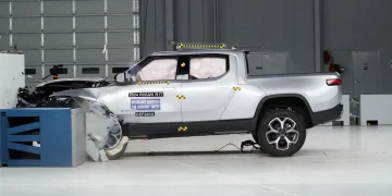 Safest pickup? Rivian R1T only truck to earn Top Safety Pick+