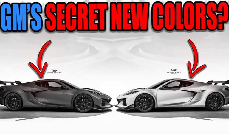 [VIDEO] Will GM Give Us THIS Exotic Color for the 2025 Corvette?