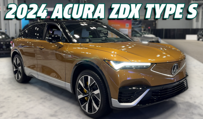 2024 Acura ZDX Type S First Look: Unleashing 500 HP In An Electrifying Package