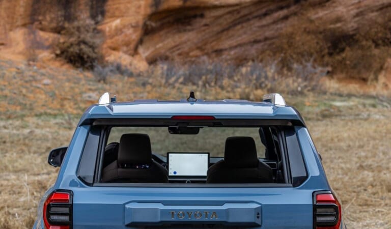 The Sixth-Generation Toyota 4Runner Teases Its Roll-Down Rear Window And Official Reveal Date [Update]