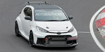 2025 Toyota GRMN Yaris spied for first time
