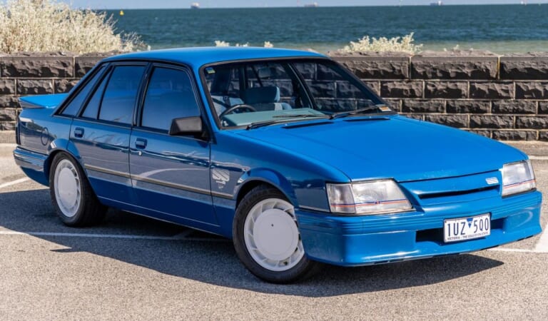 Peter Brock’s ‘Blue Meanie’ Holden Commodore VK is back on the blocks