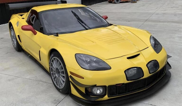 Corvette for Sale: Former FIA GT4 Callaway Racecar Offered on Racecars Direct