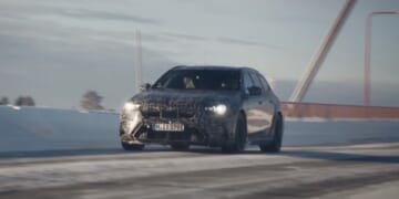 2025 BMW M5 and M5 Touring undergoing cold-weather testing