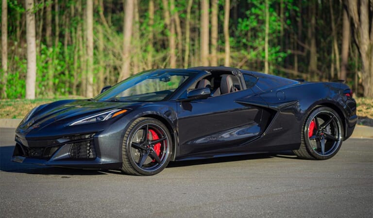 Corvettes for Sale: New 2024 Corvette E-Ray Offered for Sale at Cars and Bids