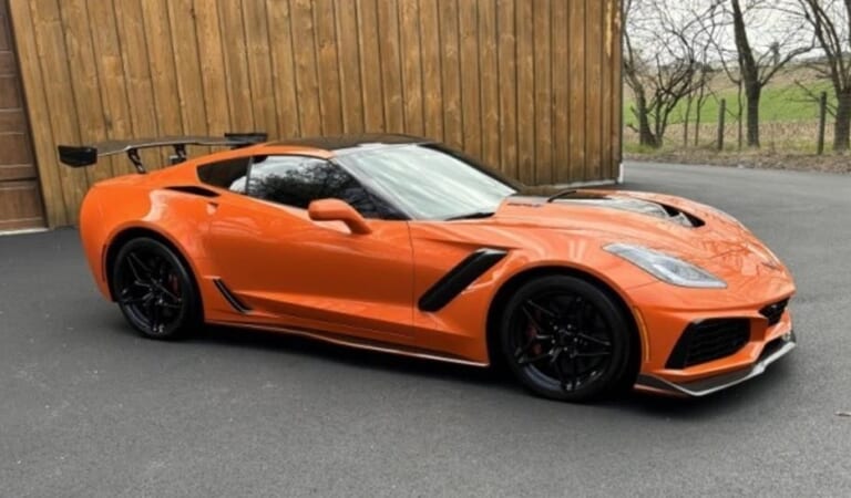 Corvettes For Sale: You Can Bid to Win this 2019 Corvette ZR1 #004 Through 427 Day!