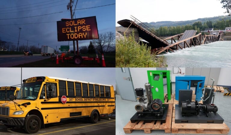 Broken Bridges, The Enduring Legacy Of The School Bus And A Solar Eclipse In This Week’s Beyond Cars Roundup