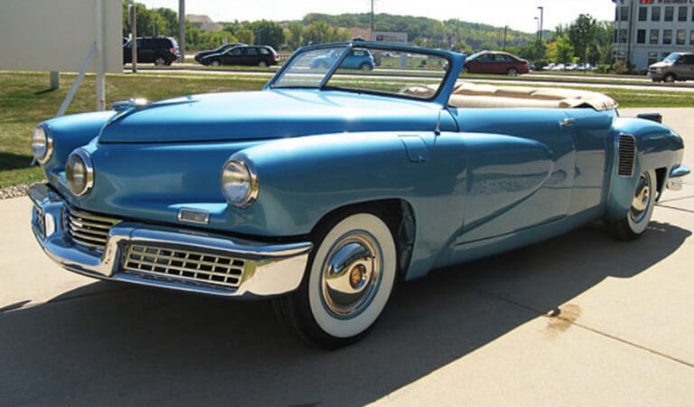 Spend $2 Million Dollars On The Only Tucker Convertible Ever Made Because You’re Worth It