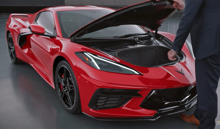 Chevy Adds a New Sueded Microfiber Trim Panel Kit for the C8 Stingray and Z06’s Frunk and Trunk