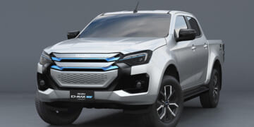 Charged EVs | Isuzu unveils D-MAX electric pickup truck