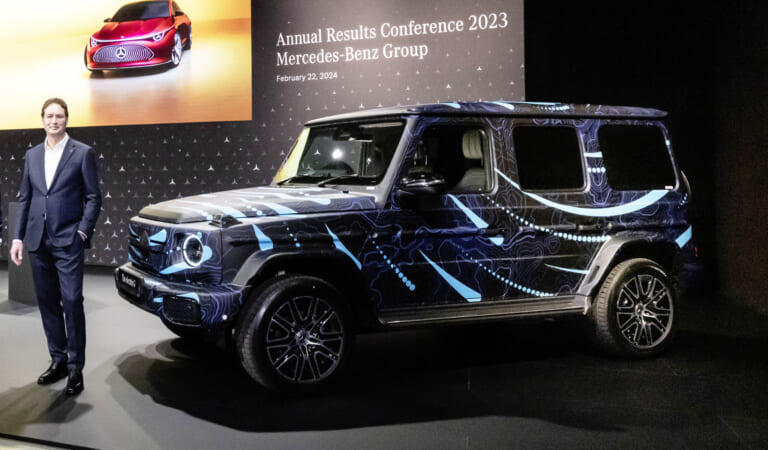 Electric Mercedes G-Class to debut at 2024 Beijing auto show